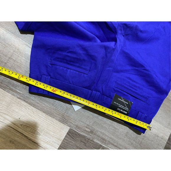 Banana Republic NWT Martin Fit Capri Pants Cobalt Blue, Size 8P, MSRP $60 - Picture 8 of 9